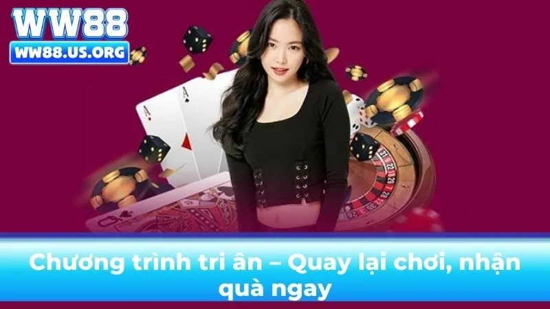 Chương trình tri ân – Quay lại chơi, nhận quà ngay